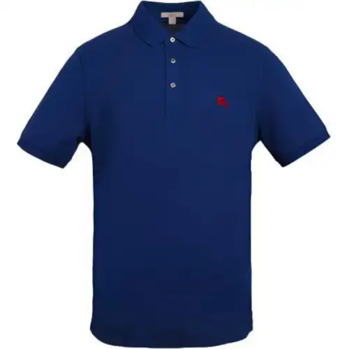 Burberry Polo Shirt Men's Dark Blue