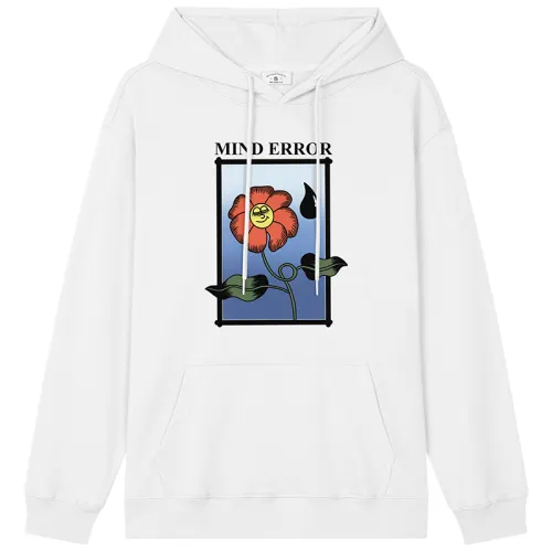 MIND ERROR Sweatshirts Unisex Hooded Moderate Regular