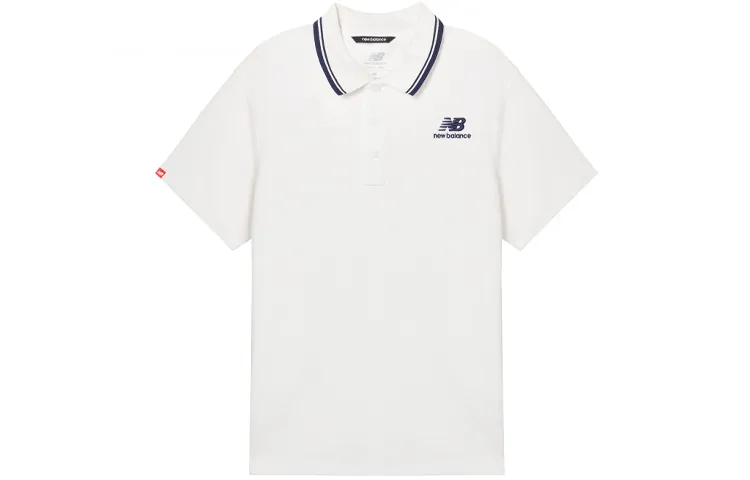 New Balance Polo Shirt Men's White