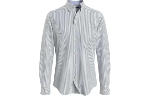 Tommy Hilfiger Shirt Men's Gray Green