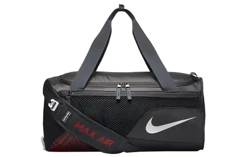 Nike Fabric Backpack Bucket Bag Gym Bag Small Men's Black Red Mesh