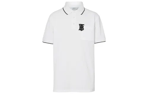 Burberry Tb monogram polo shirt