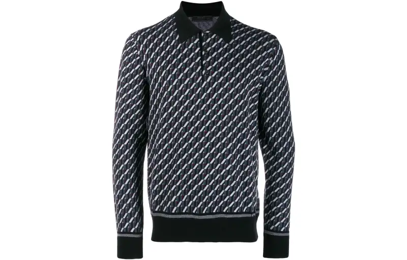 PRADA Polo Shirt Men's Multicolor