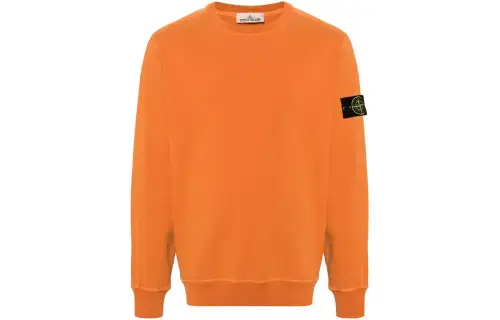 STONE ISLAND Sweatshirt Men's Orange