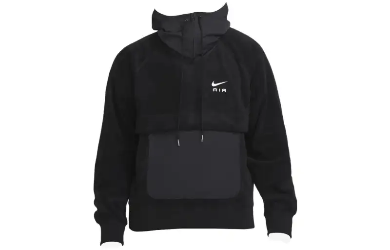 Nike Sweatshirts Men's Black Hooded Moderate Other