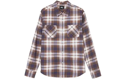 Stussy Shirts Men's Square Collar Moderate Other