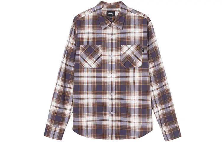 Stussy Shirts Men's Square Collar Moderate Other