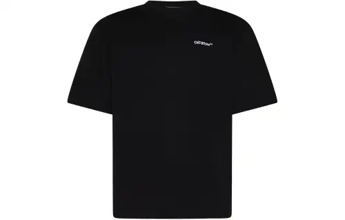 OFF WHITE Tattoo Arrow Motif Crewneck T Shirt