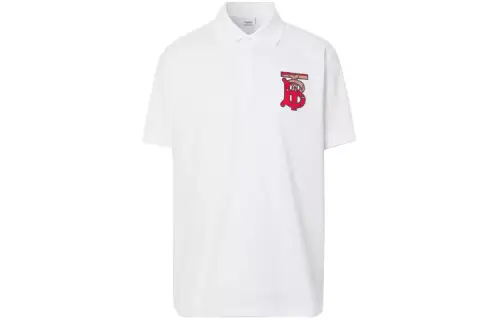 Burberry Polo Shirt Men's White