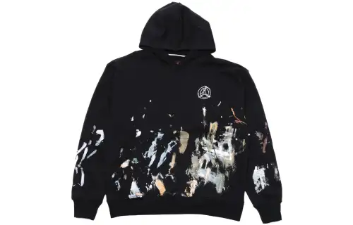 Jordan Sweatshirts Men's Black Hooded Moderate Other
