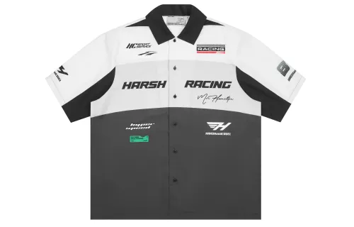HARSH AND CRUEL Shirts Unisex Lapel Thin Other