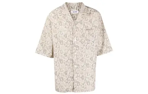 KENZO Shirts Men's Ecru Lapel Moderate Other