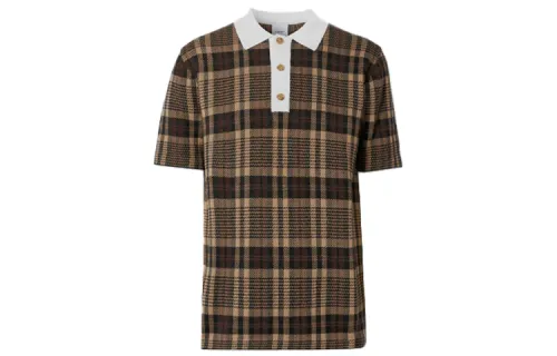 Burberry SS21 Polo Shirt Men's Dark Mocha