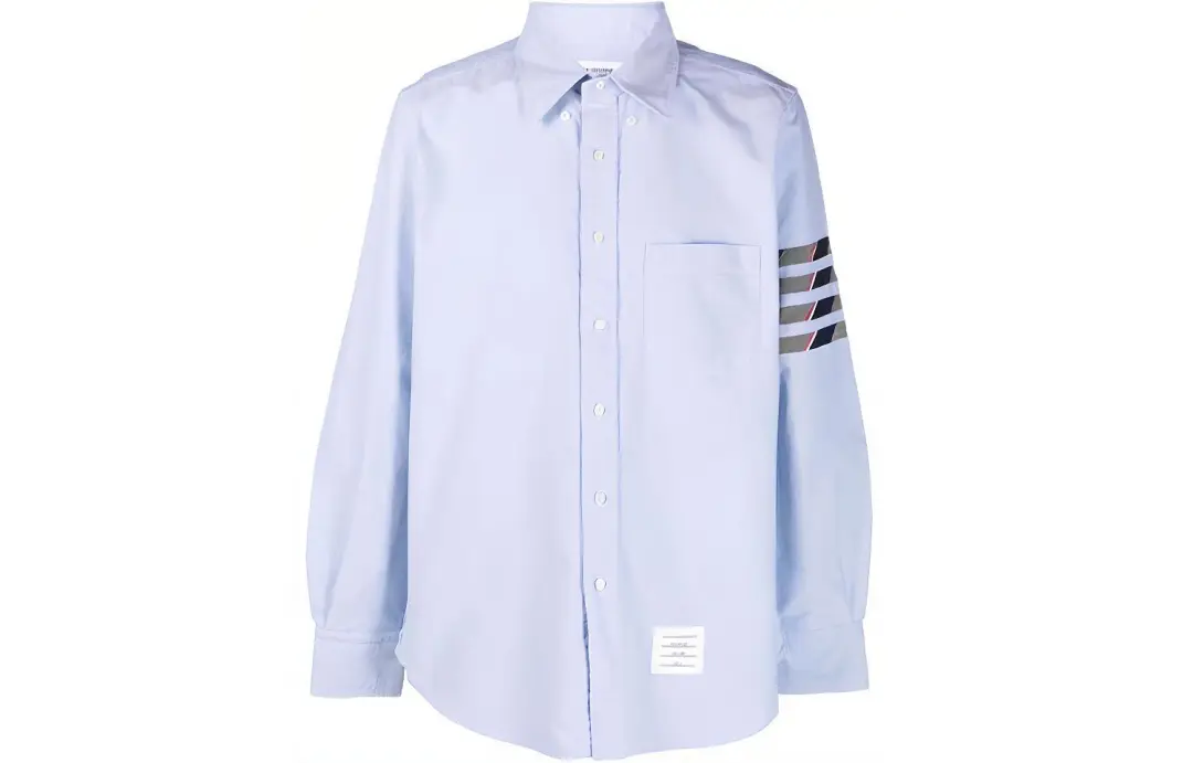 THOM BROWNE Shirts Men's Blue Moderate Shirt
