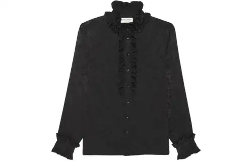 SAINT LAURENT Shirt Men's Black