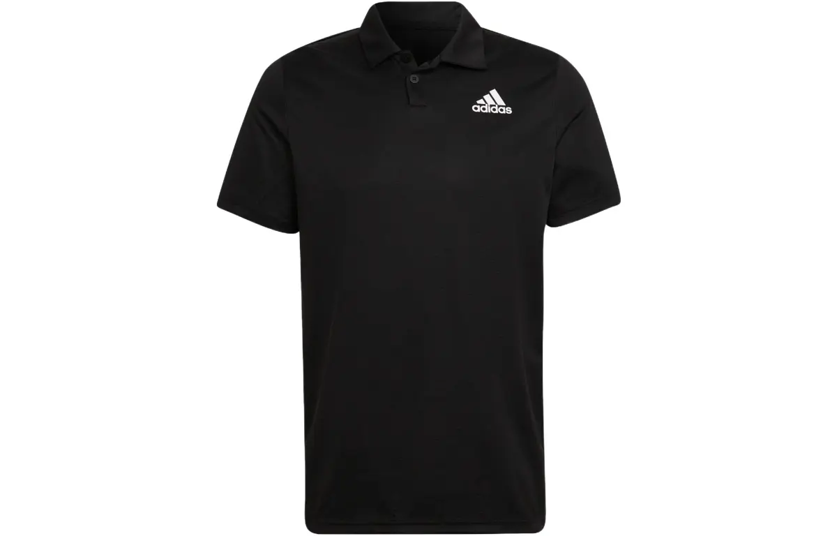 Adidas Polo Shirts Men's Black Moderate