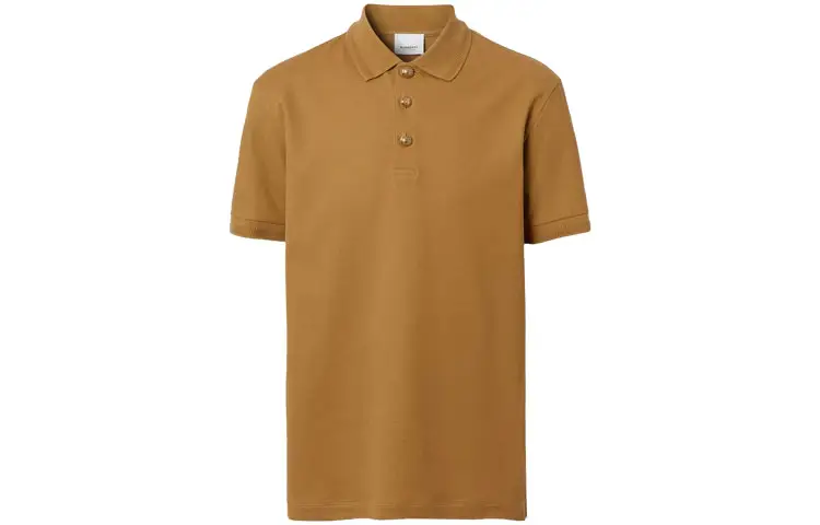 Burberry Polo Shirt Men's Yellow