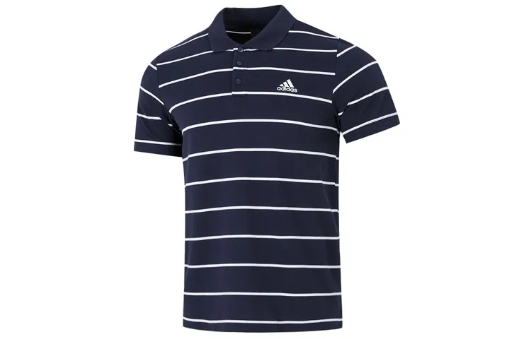 Adidas Polo Shirt Men's Navy Blue