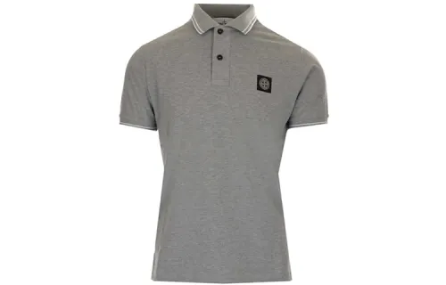 STONE ISLAND Polo Shirts Men's Umber Polo Collar Moderate Straight Fit