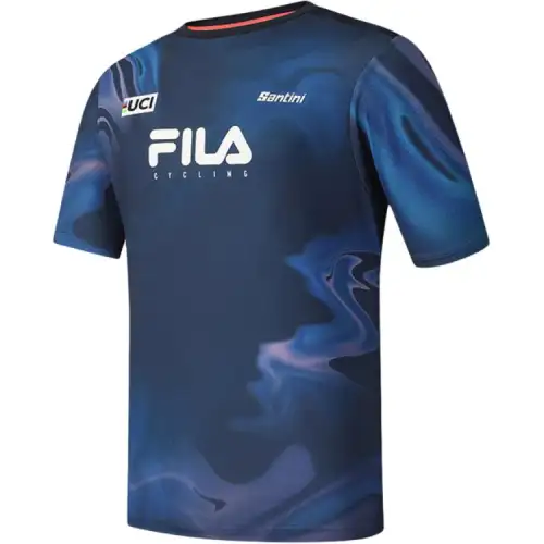 FILA CYCLING T Shirt Men's All Over Print ZA