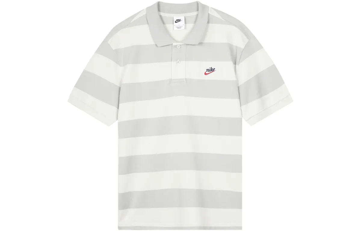 Nike Heritage Polo Shirt Men's Photon Gray/Lightened Sunset Yellow