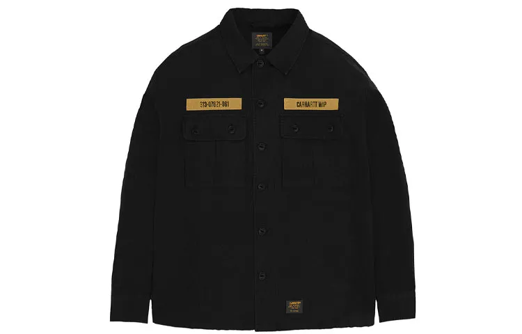 Carhartt WIP Shirts Men's Black Moderate Shirt