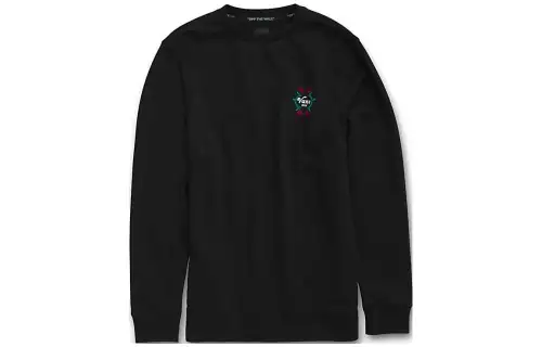 Vans ROSES CREW Sweatshirt Men's Black