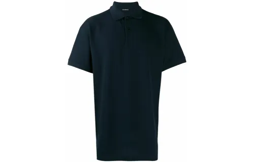 Balenciaga embroidered logo polo shirt