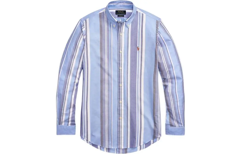 Polo Ralph Lauren SS22 Shirt Classic Version Men's Blue
