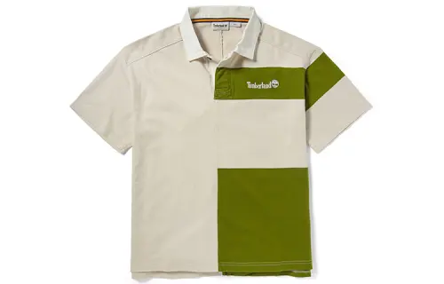 Timberland Polo Shirt Men's Green Calla Lily