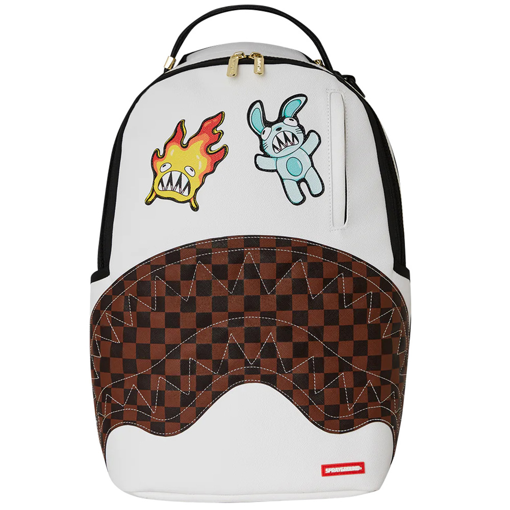 Рюкзак SPRAYGROUND SPRAYGROUND PVC (натуральный белый)