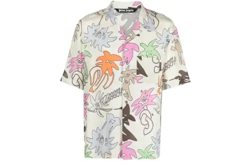 Palm Angels Palmity Allover-print shirt