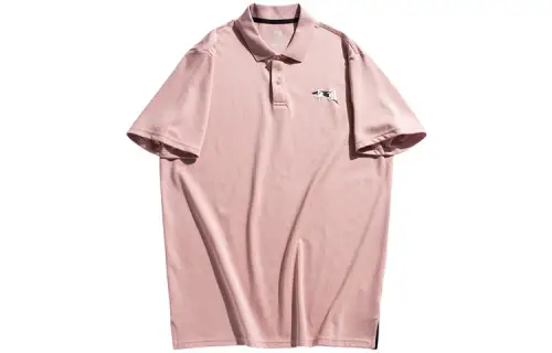 ANTA Variety Training Collection Polo Shirts Unisex Quartz Red Polo Collar Moderate Straight Fit