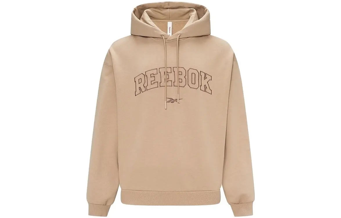 Reebok Sweatshirts Unisex Khaki Hooded Moderate Other