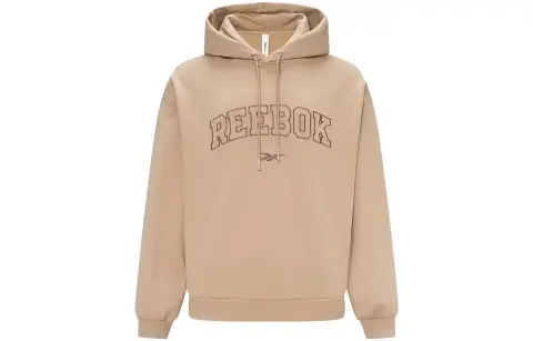 Reebok Sweatshirts Unisex Khaki Hooded Moderate Other