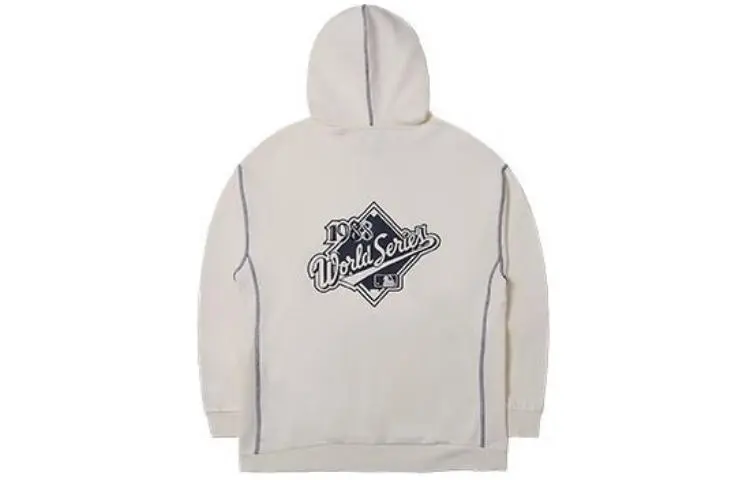 New Era SS24 American Sweatshirt Unisex Ivory White