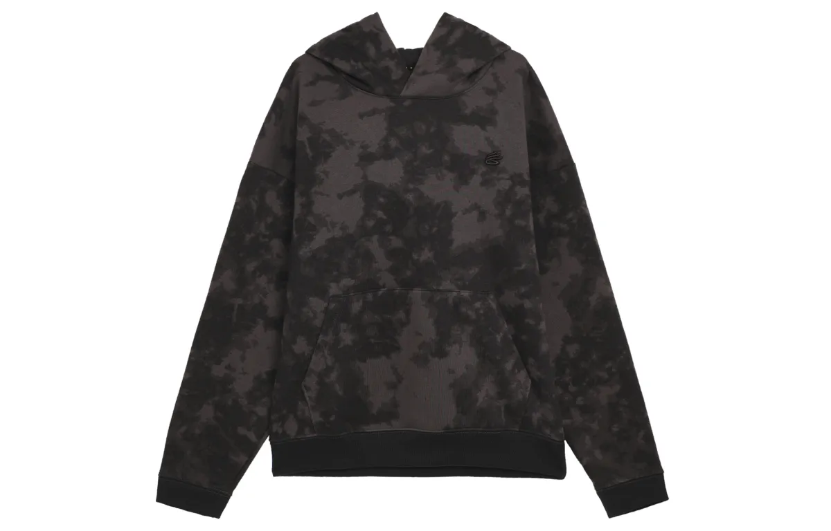 Under Armour Sweatshirts Men's Black Gray Hooded Moderate Other