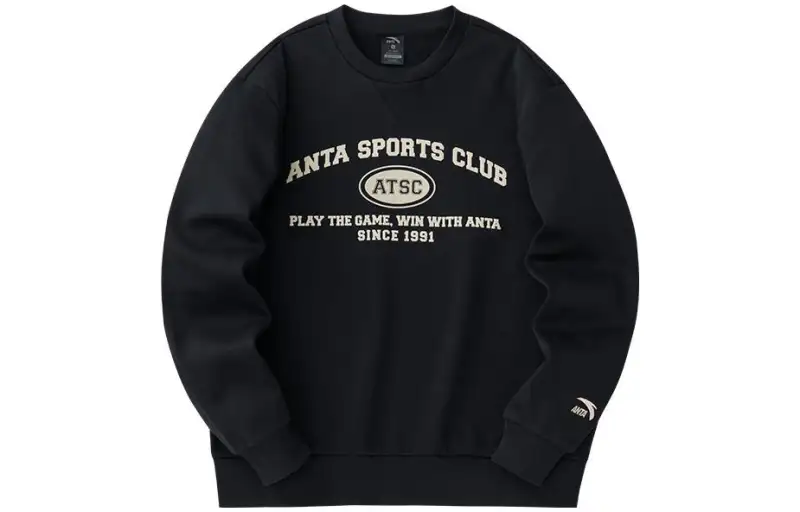 Anta Life Collection Sweatshirt Men's Basic Black