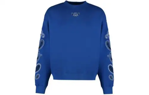 OFF WHITE Bandana Arrow Crewneck Sweatshirt