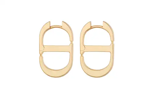 DIOR Earrings Women's Gold