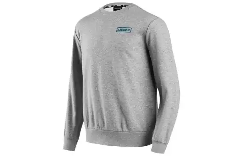 Skechers Sweatshirts Men's Medium Heather Gray Crew Neck Moderate Other