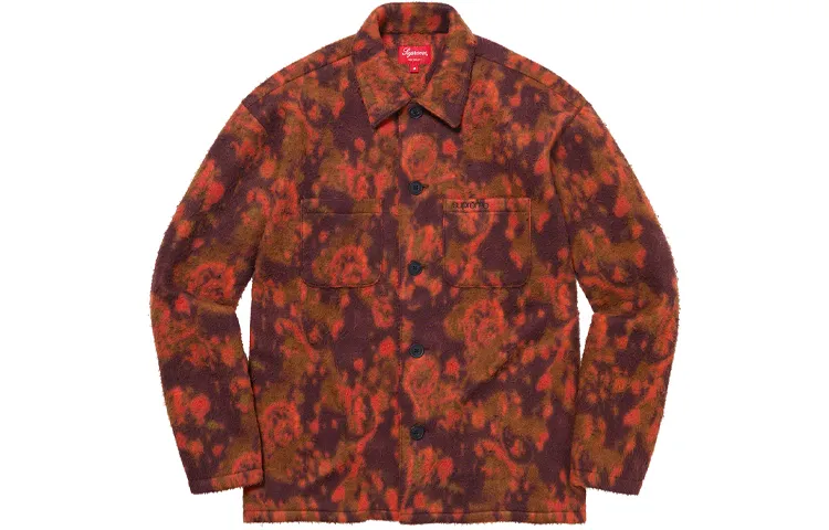 Supreme Paisley Fleece Shirt