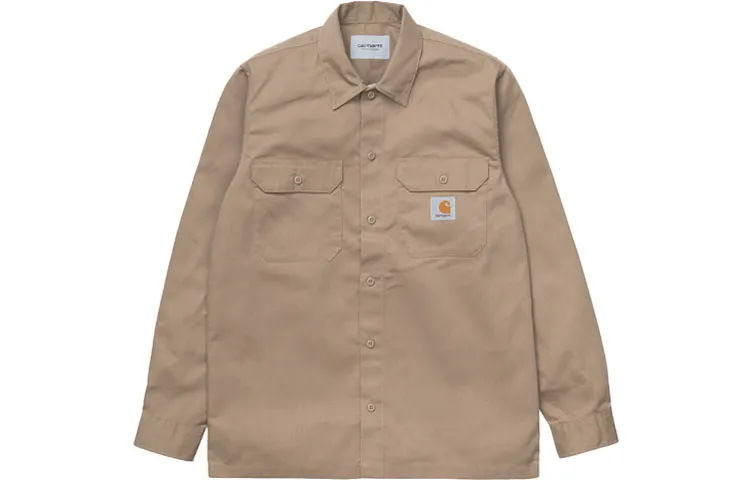 Carhartt Wip logo-patch shirt