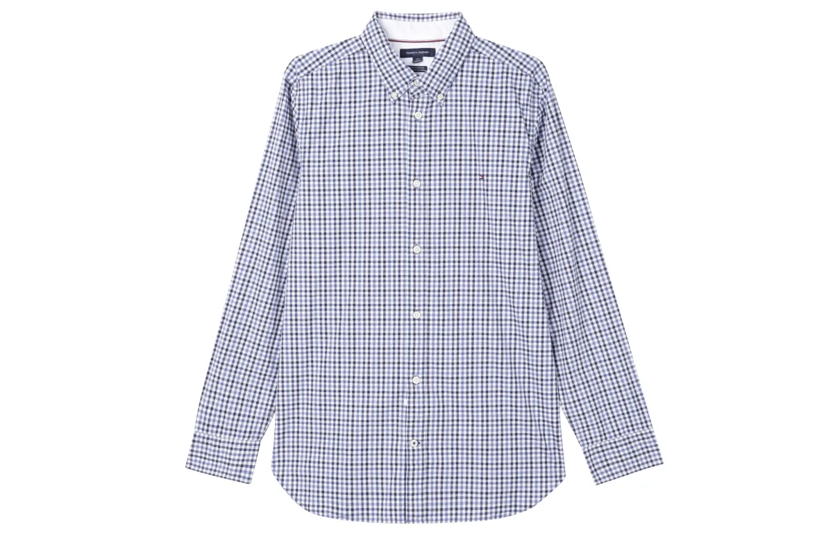 Tommy Hilfiger Shirt Men's Blue Black