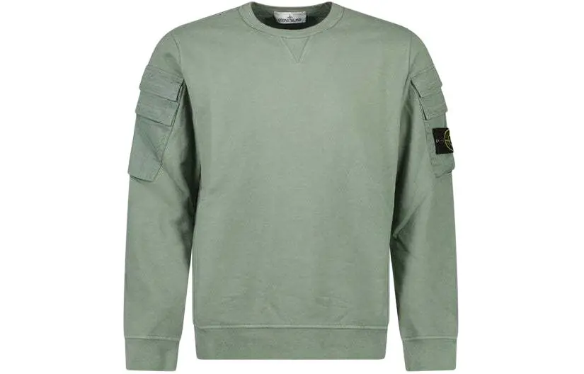 STONE ISLAND Sweatshirt Men's Sage Green