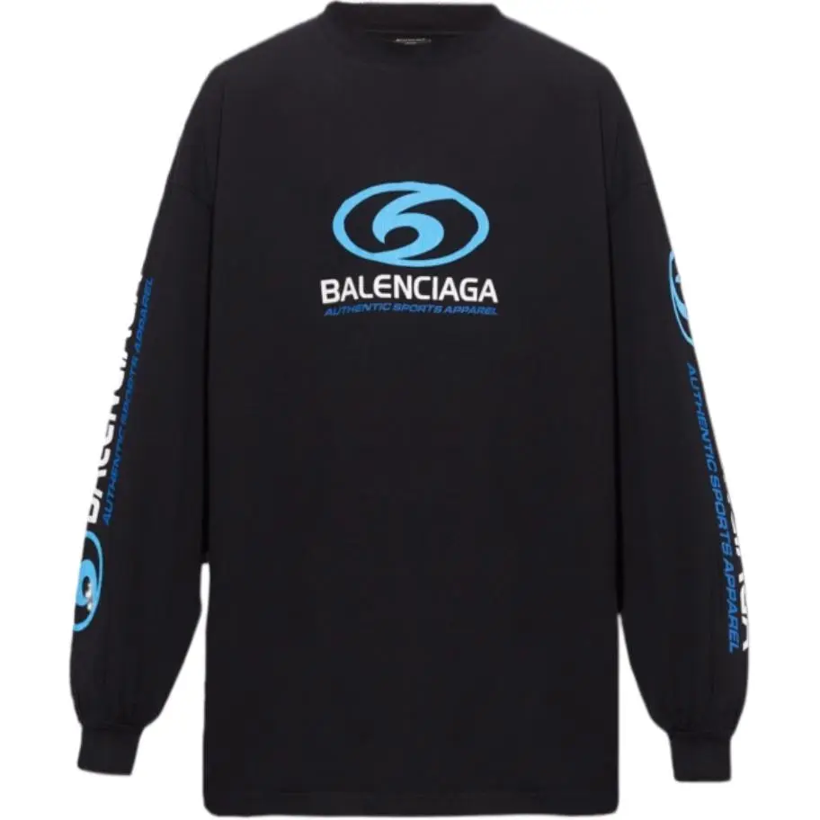 Balenciaga Logo Printed Crewneck Sweatshirt