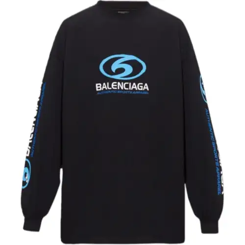 Balenciaga Logo Printed Crewneck Sweatshirt