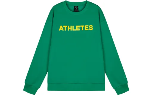 ANTA Life Collection Sweatshirts Unisex Vintage Green Crew Neck Moderate Regular