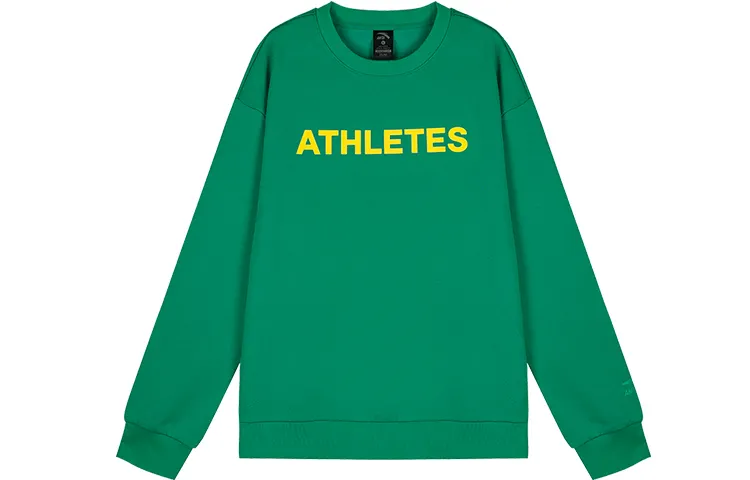 ANTA Life Collection Sweatshirts Unisex Vintage Green Crew Neck Moderate Regular