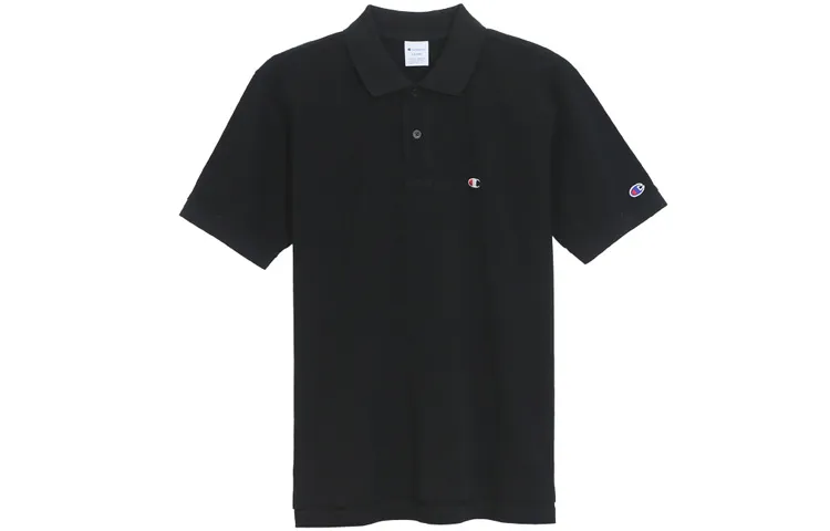 Champion Polo Shirt Japan Version Men's Black